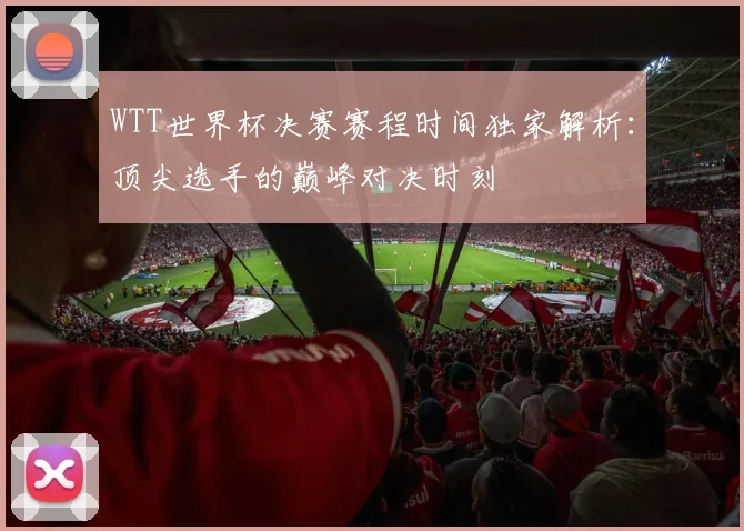 WTT世界杯决赛赛程时间独家解析：顶尖选手的巅峰对决时刻