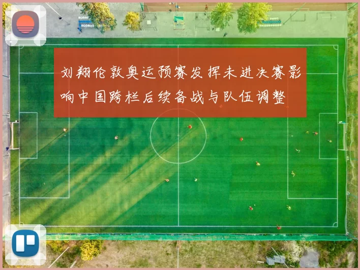 刘翔伦敦奥运预赛发挥未进决赛影响中国跨栏后续备战与队伍调整