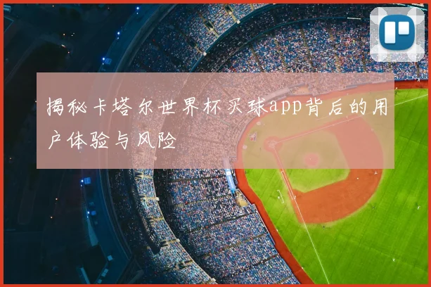 揭秘卡塔尔世界杯买球app背后的用户体验与风险